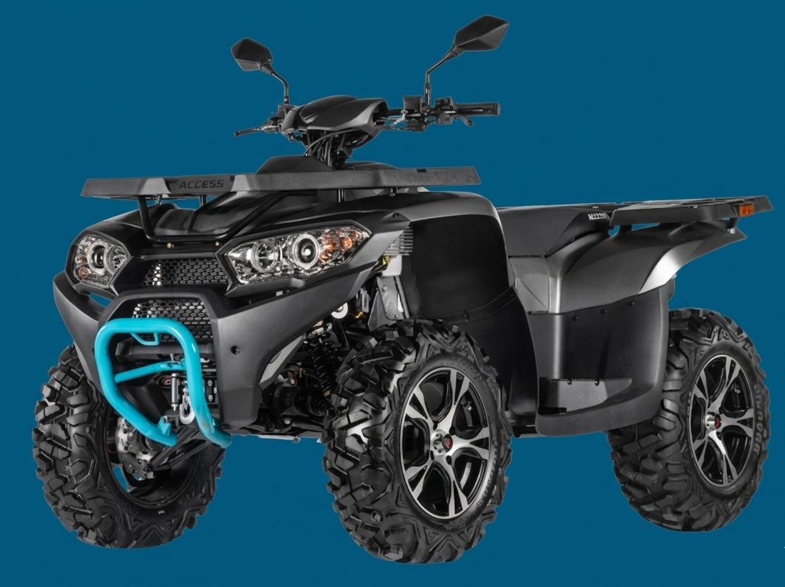 QUAD TARGABILE ACCESS SHADE 650CC OMOLOGATO PER 2 PERSONE